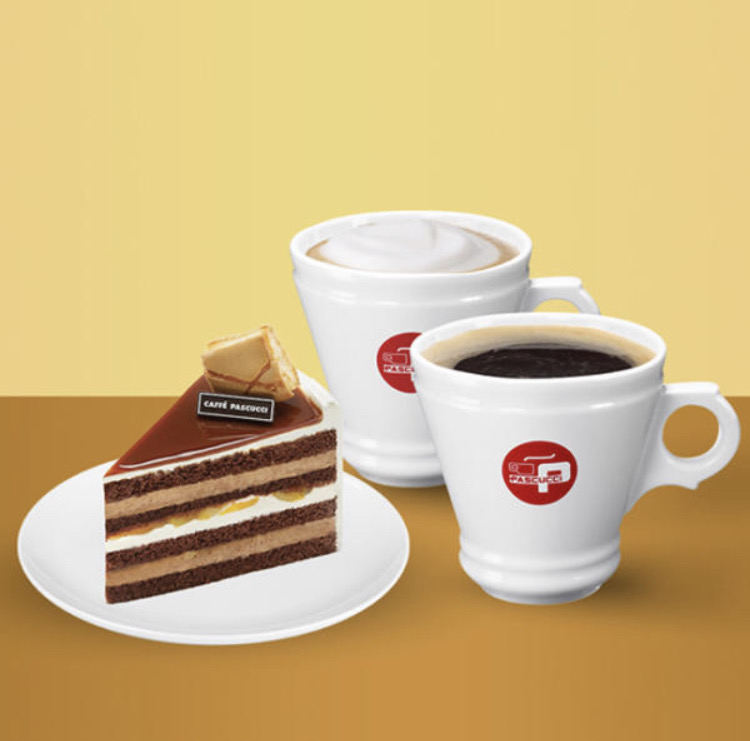 파스쿠찌 카푸치노&아메리카노+스폴리아띠네글라사떼 기프티콘