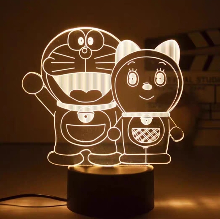 도라에몽  짱구  방탄소년단 코비브라이언트 led 무드등