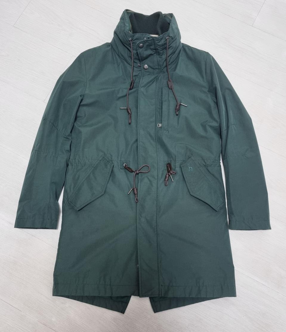 헤지스 야상 빈티지 밀리터리 자켓 하프코트 카키 95