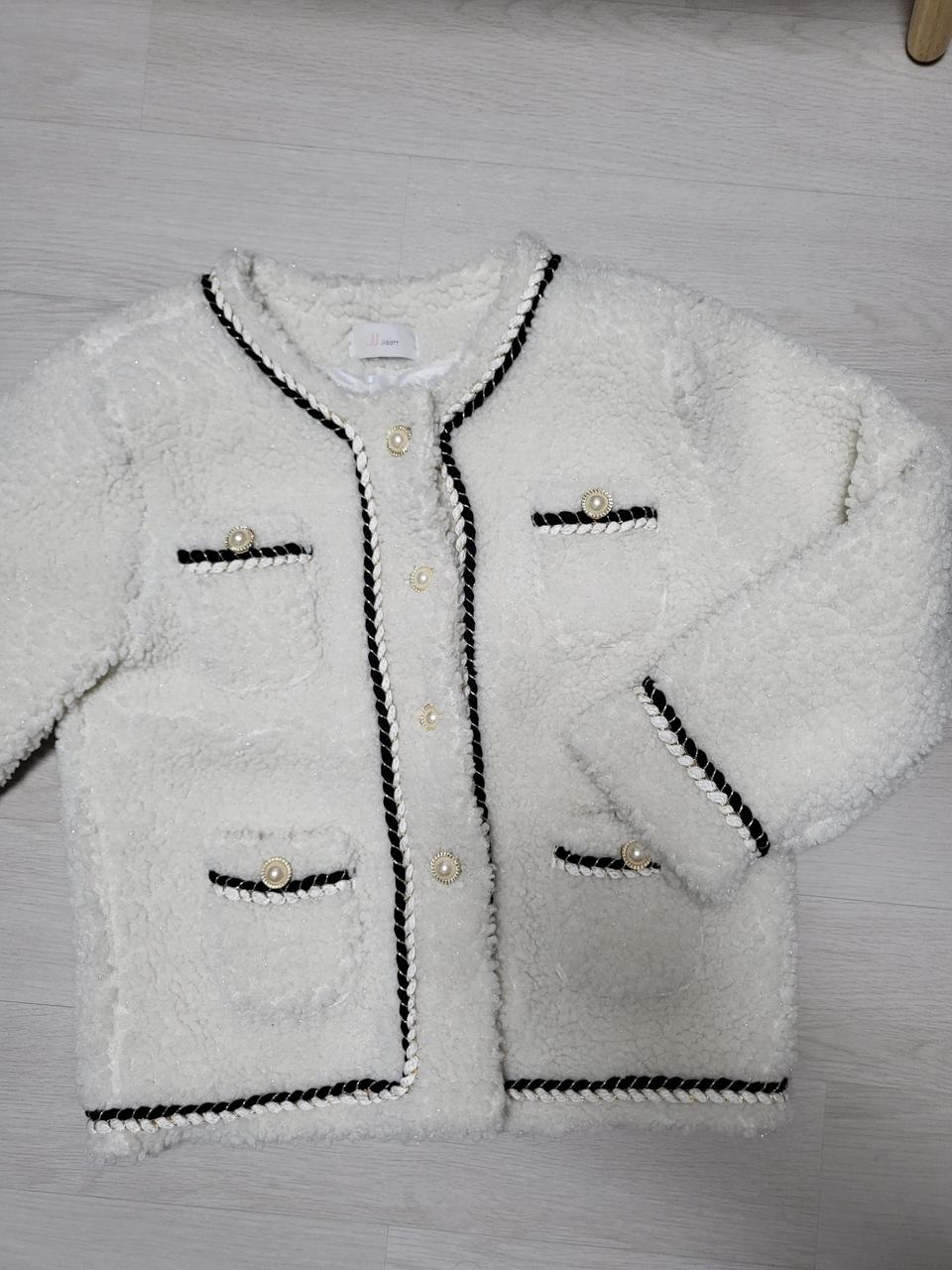 지고트 양털 트위드자켓66~77