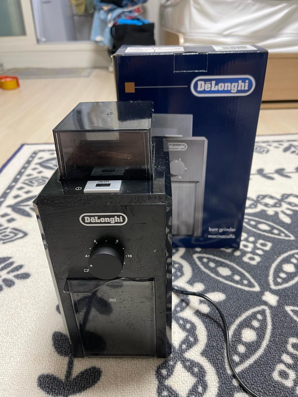 드롱기 커피 그라인더 1회사용