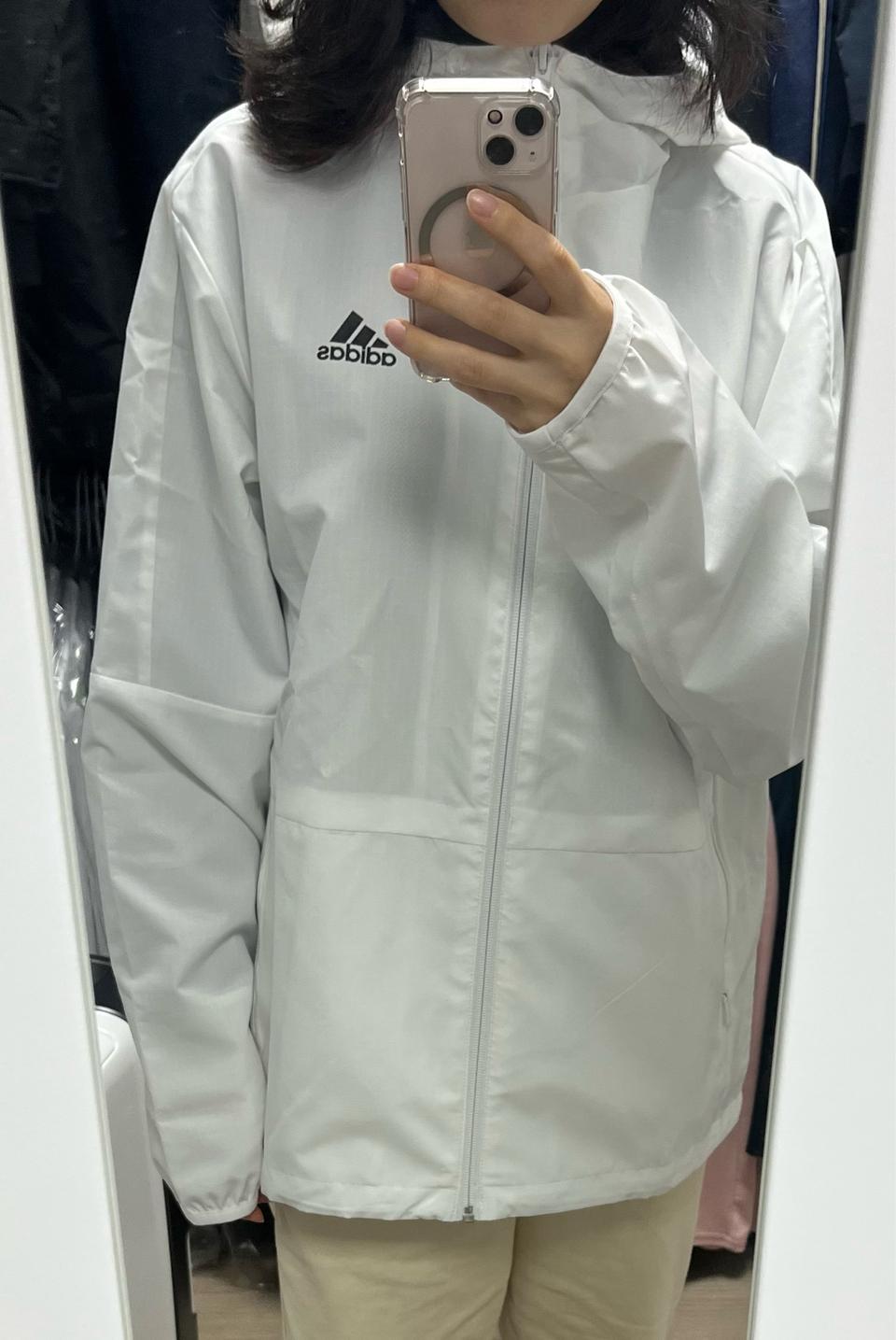 새상품 아디다스 M 바람막이