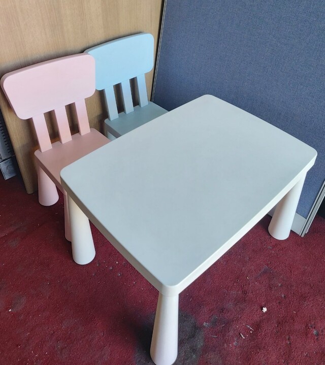 어린이테이블(맘무트/IKEA)