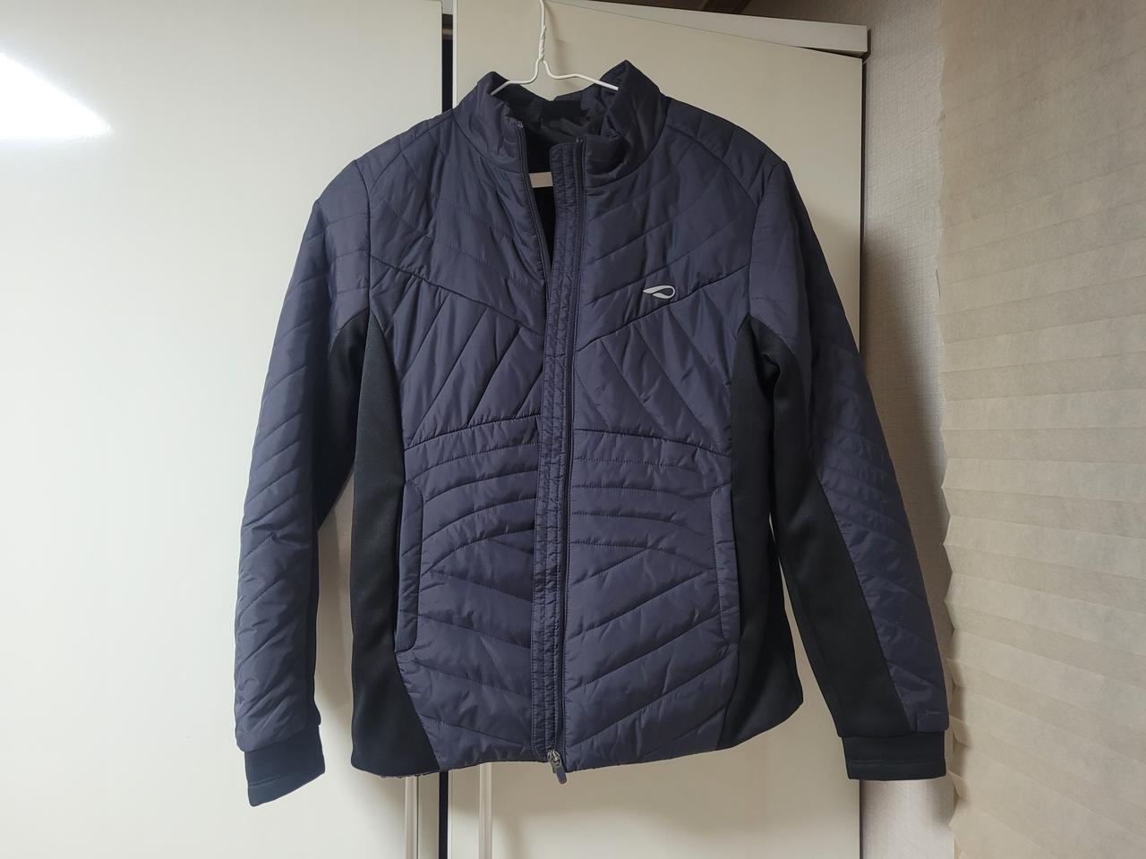 (95)프로스펙스 네이비 배색 패딩