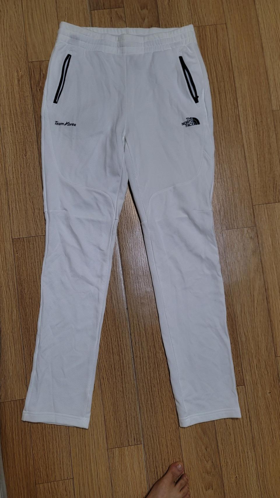 노스페이스 트레이닝 바지 화이트30