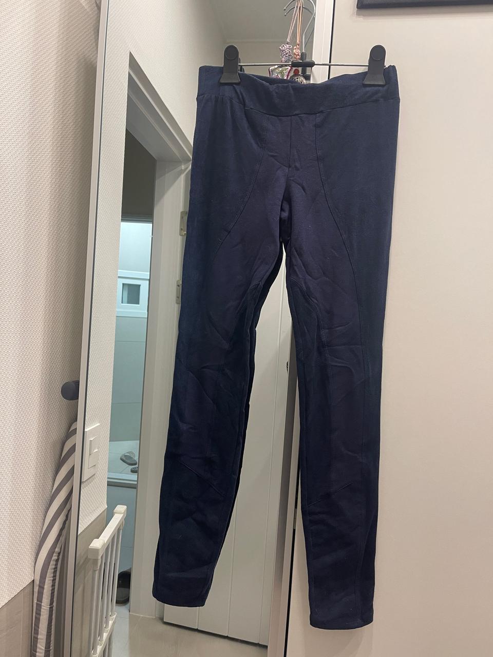 네이비 겨울 레깅스 M