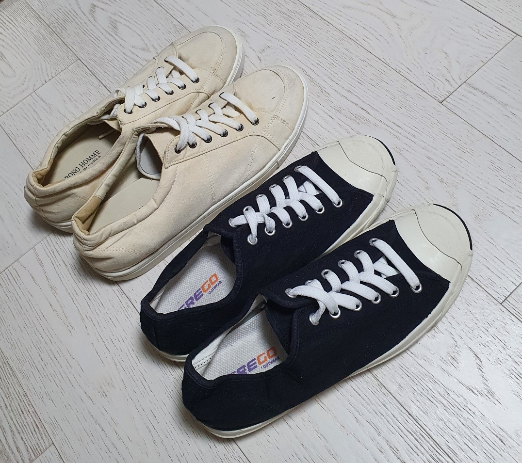 빈티지 스니커즈 2켤레 일괄