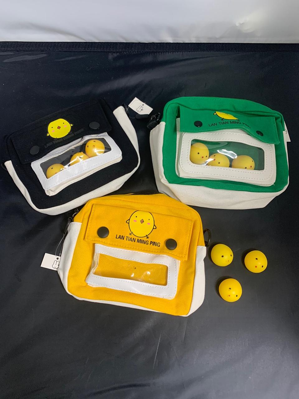 (새상품)영유아 병아리 크로스백 팝니다.