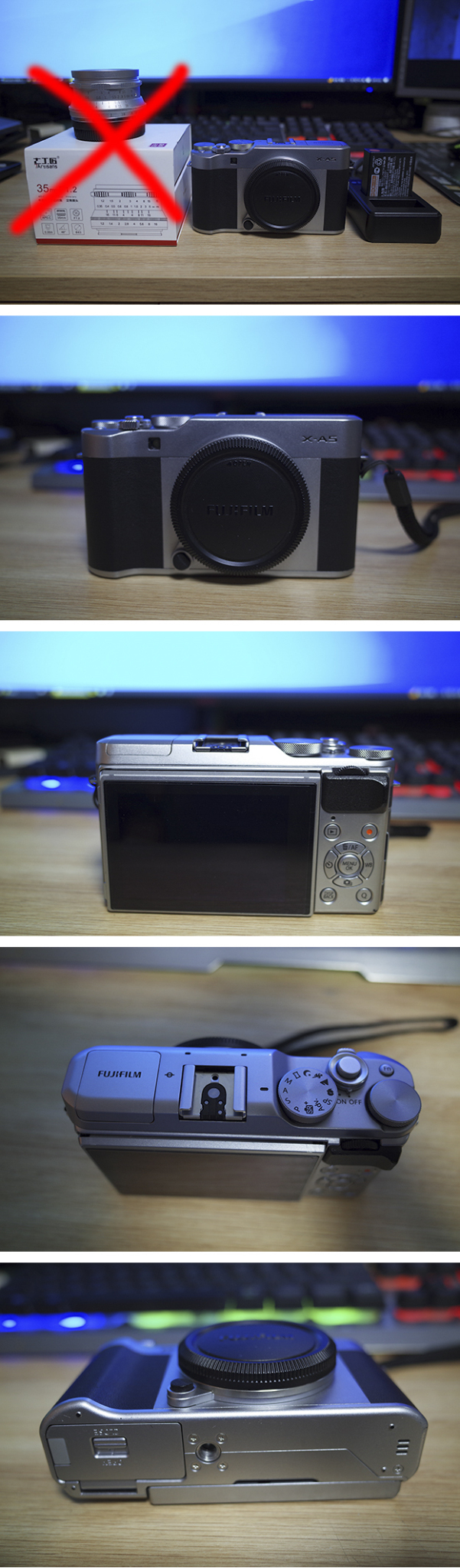 후지 미러리스 X-A5 팝니다.