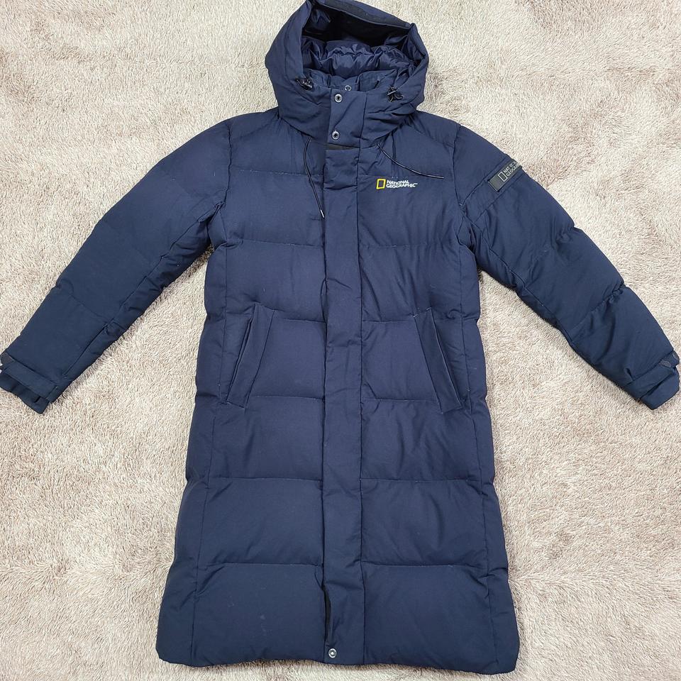 내셔널지오그래픽 덕다운 롱패딩  캠핑 등산