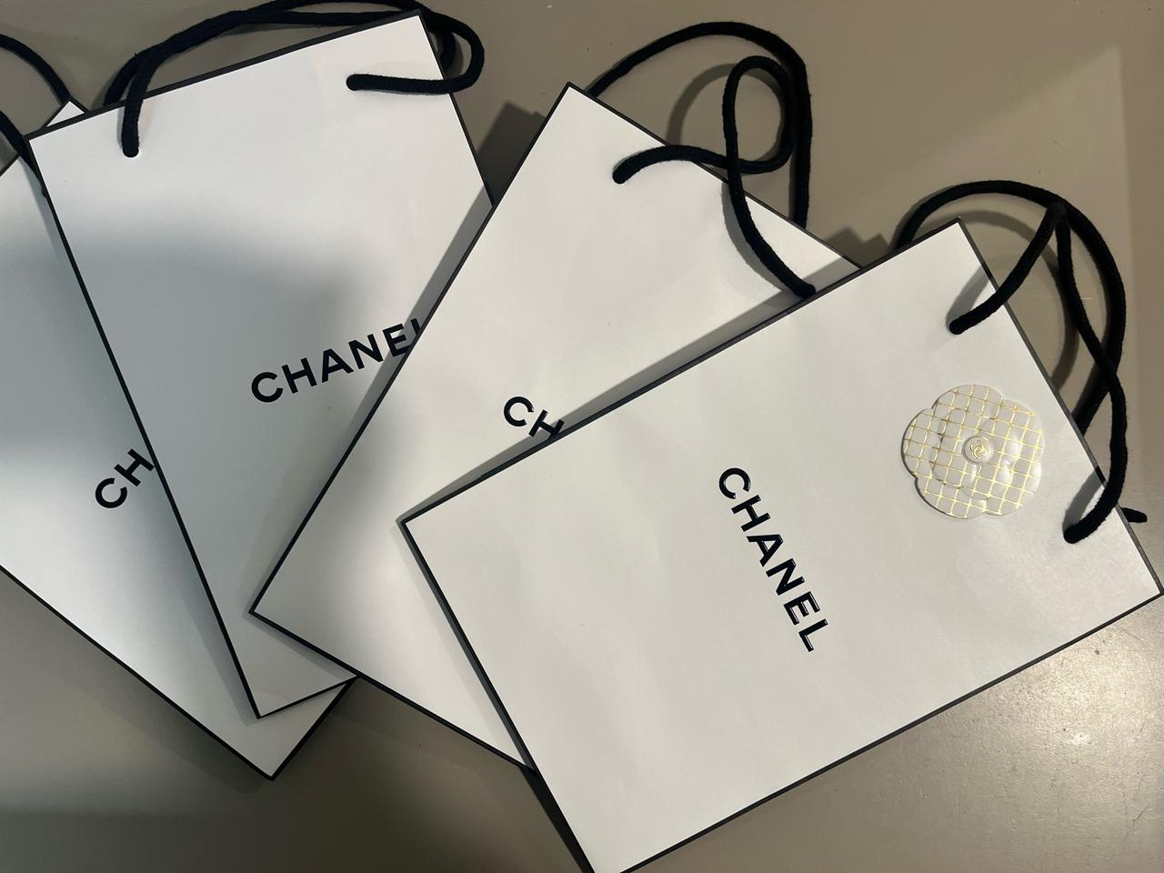 샤넬 쇼핑백 종이백 종이봉투