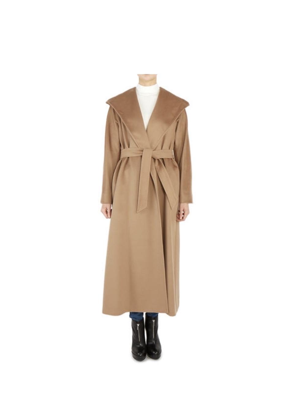 막스마라 단톤38size 카멜(2번착용-카드가능)