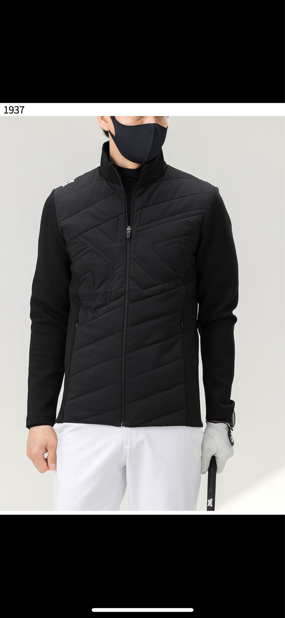 골프 하이브리드 풀집업 다운믹스자켓