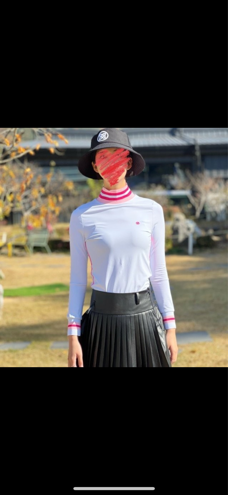 골프 페더웨이트 모크 티셔츠