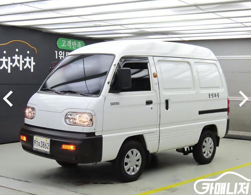 대우 다마스2 밴 2인 판넬밴 SUPER
