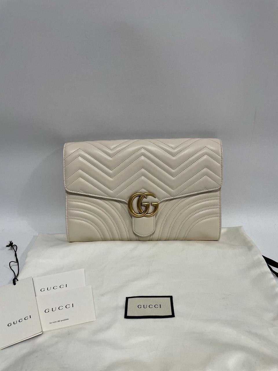 구찌 마틀라세 플랩클러치