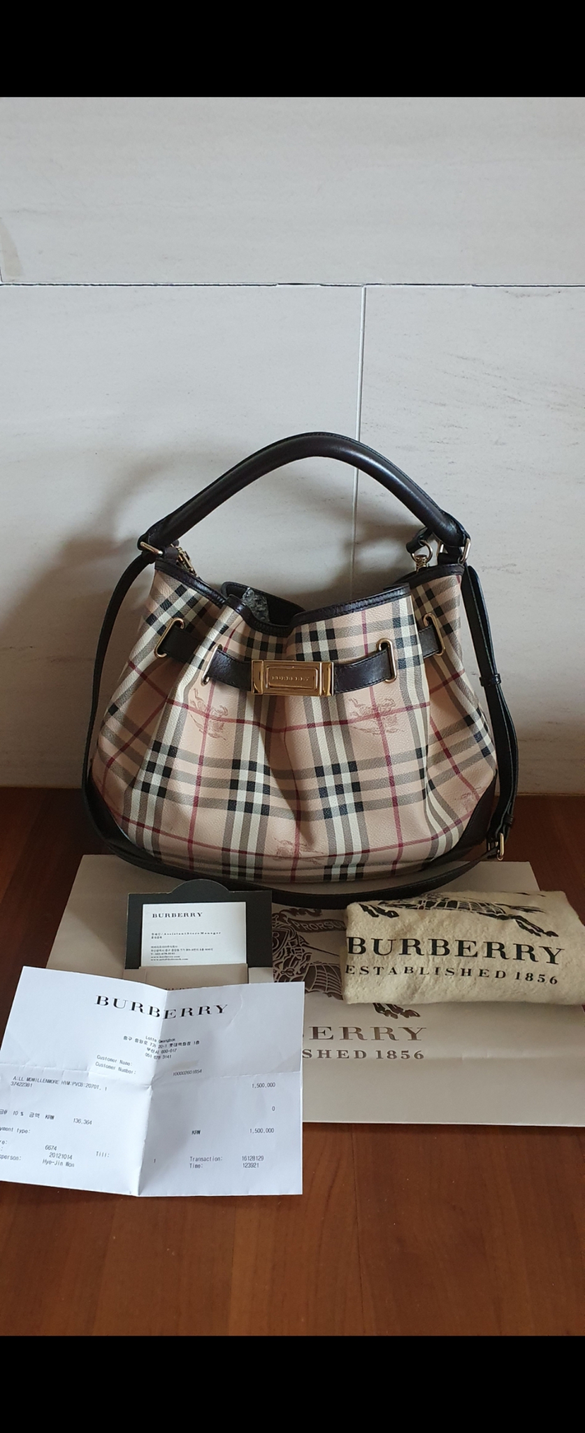 (정품) BURBERRY 토트, 숄더백