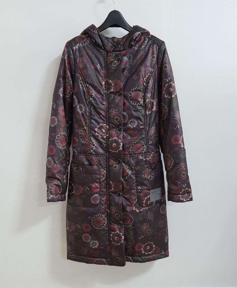 오일릴리 후드 롱패딩