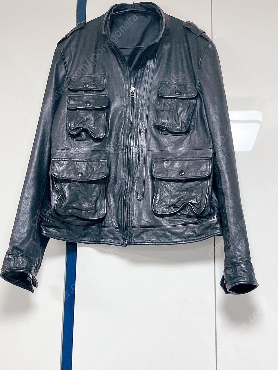 가로수길 편집샾 베지터블 리얼양가죽자켓 100-105사이즈 급처합니다!