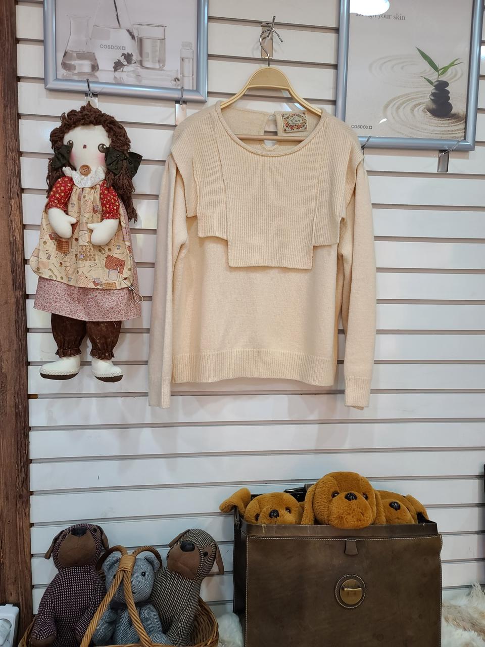 카라가이쁜 니트