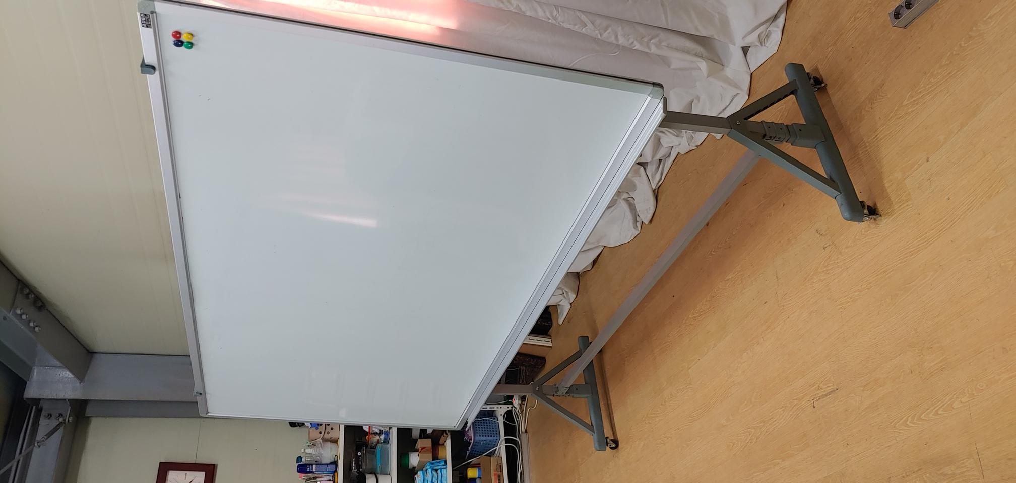 대형 화이트보드 스탠드 240*120 거치대 이동식 배송가능