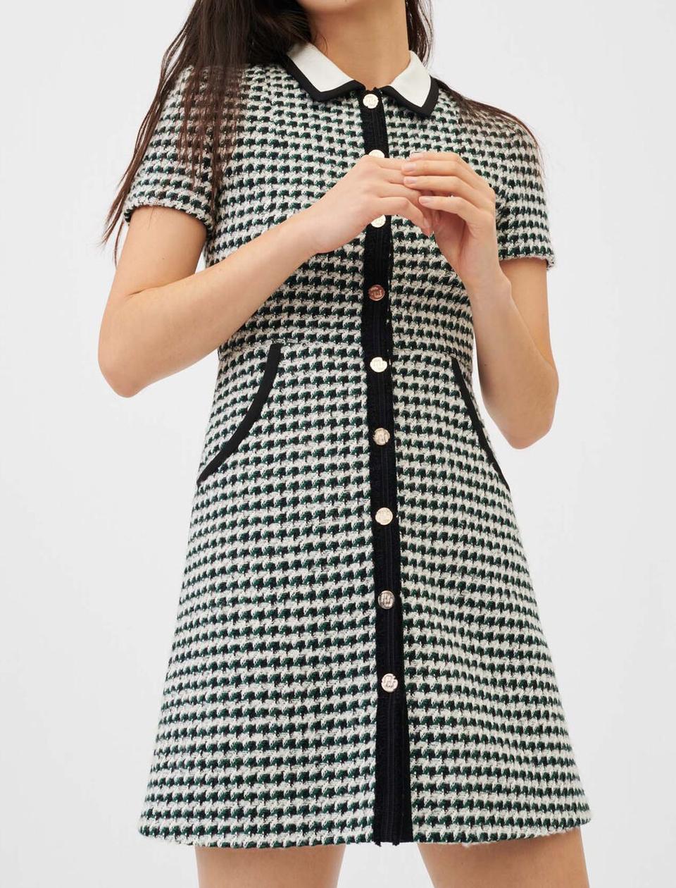 마쥬 트위드 원피스 새상품 34