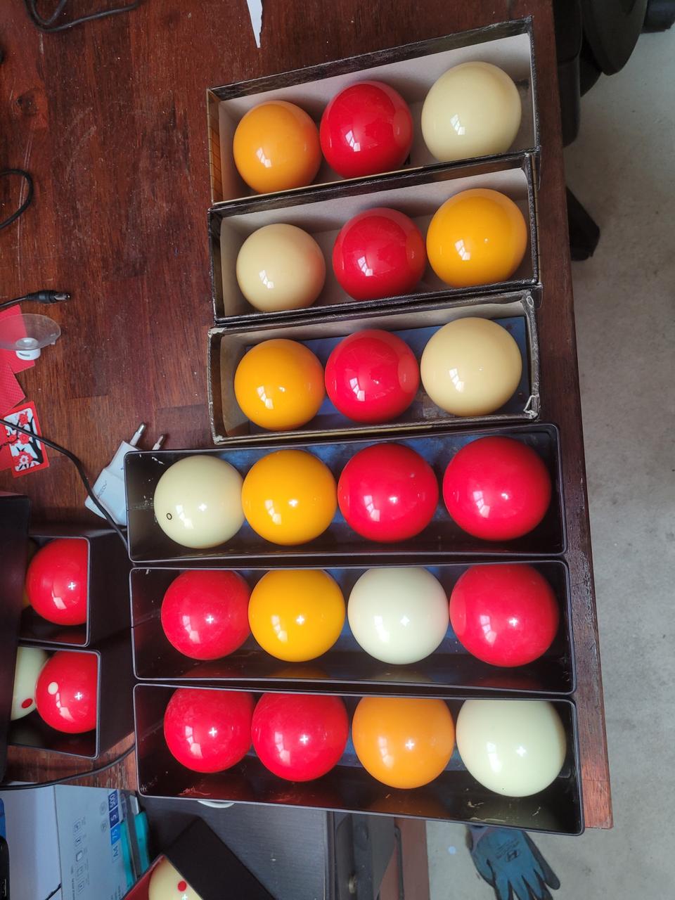 당구공 3구 4구 연습용공