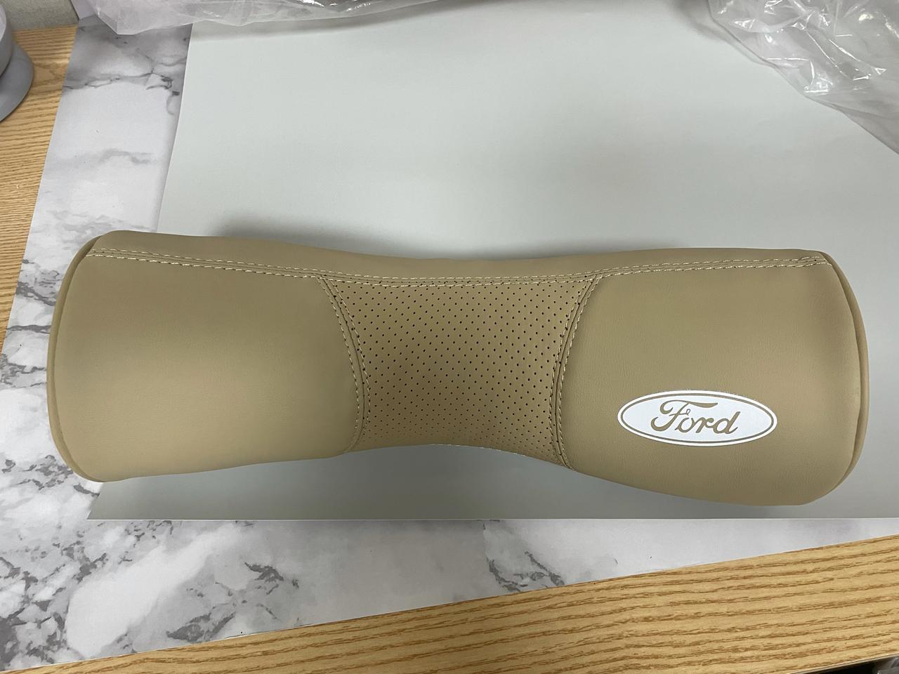 포드 메모리폼 목쿠션 베개 베이지