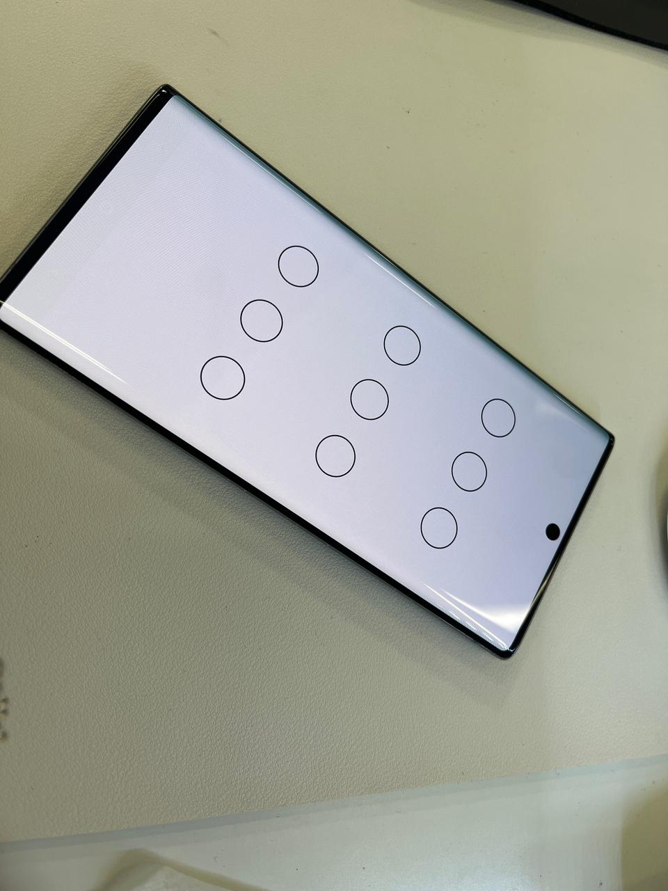 갤럭시노트10 아우라글로우 측면기스 저렴하게 판매