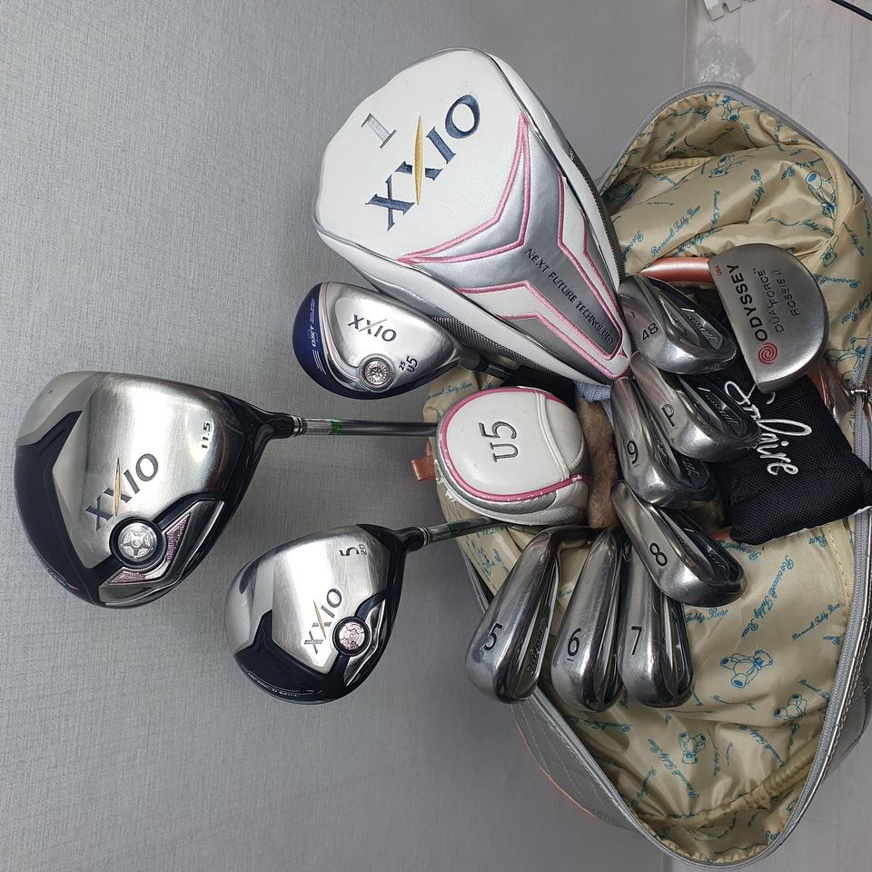 여성 골프 젝시오 타이틀리스트 조합 풀세트23