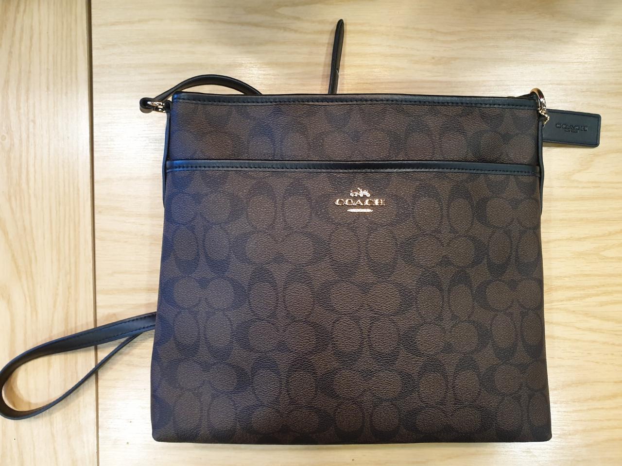 COACH 코치 시그니처 크로스 파일백 시착1회 정품 중고 
