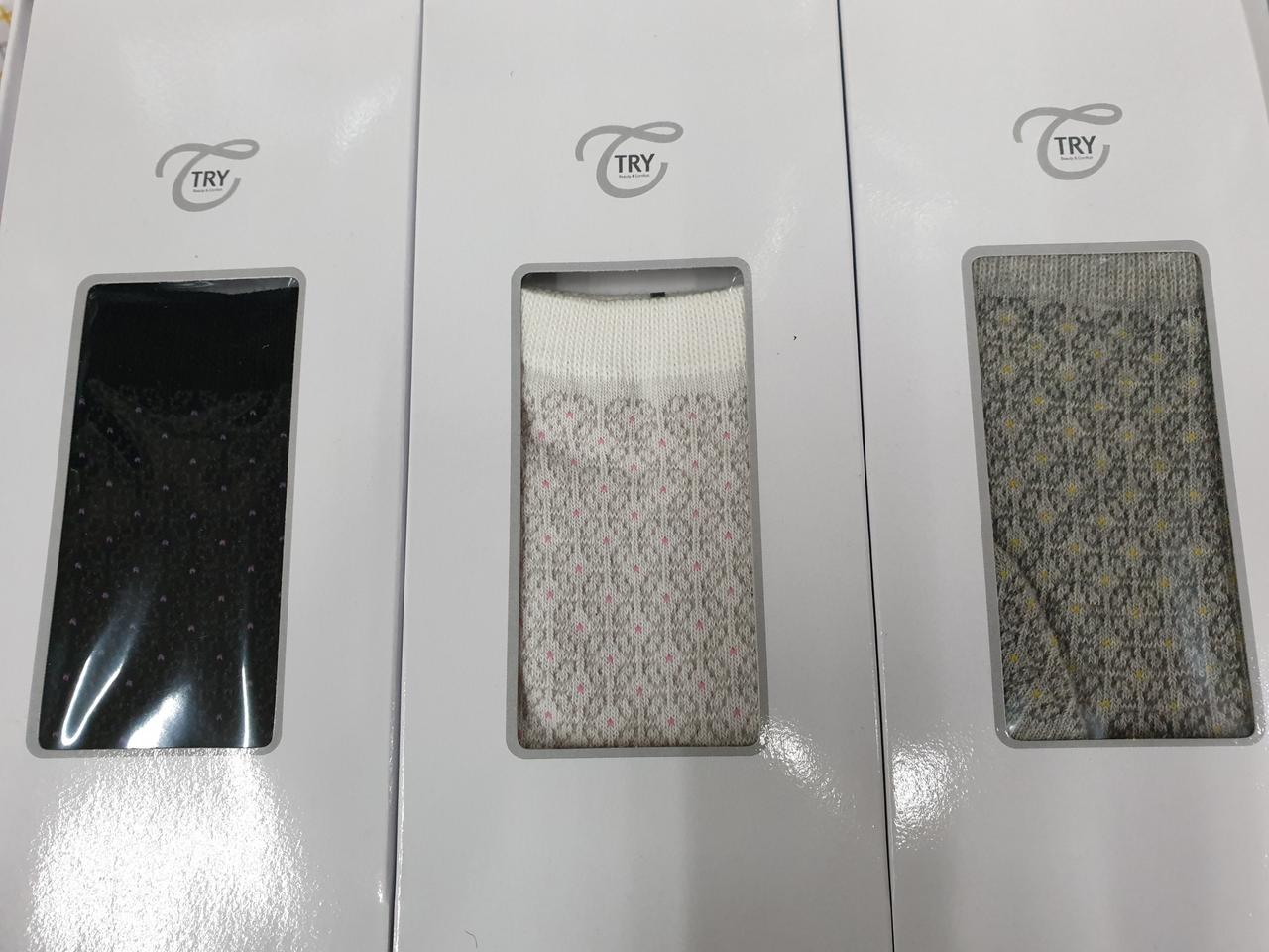 트라이 여성양말.양말선물세트.3매입.양말선물