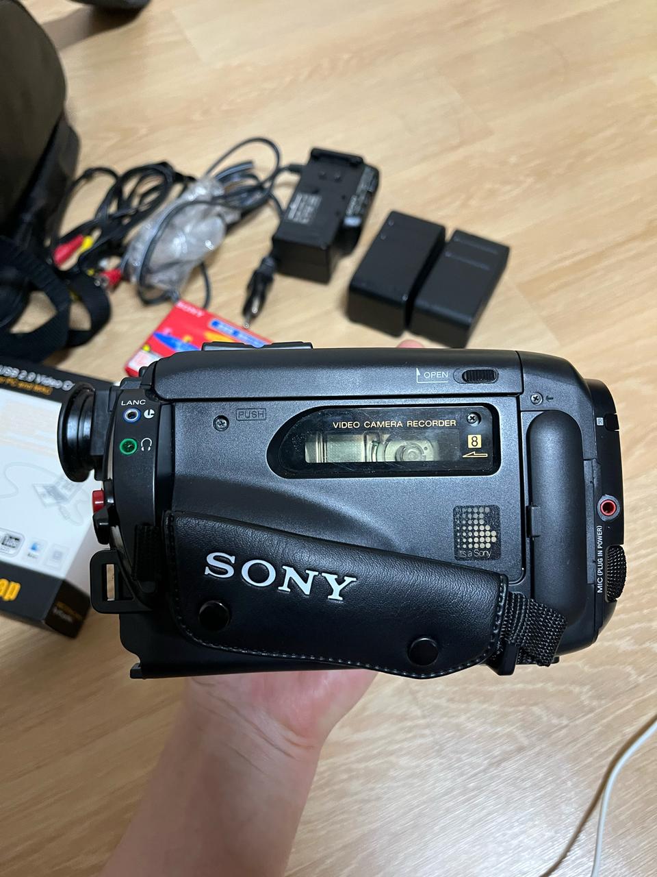 sony 소니 8mm 빈티지 캠코더 ccd -tr93