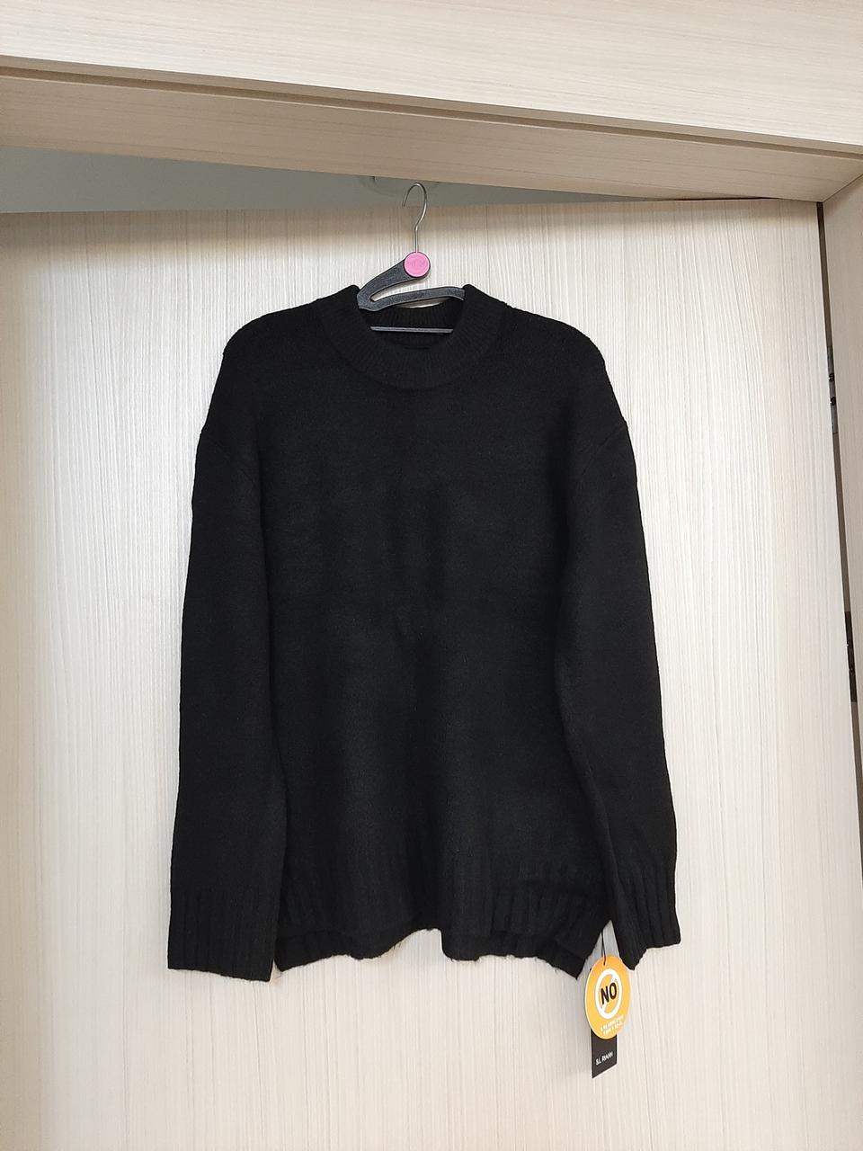 이사정리❤포근 니트/블랙77.