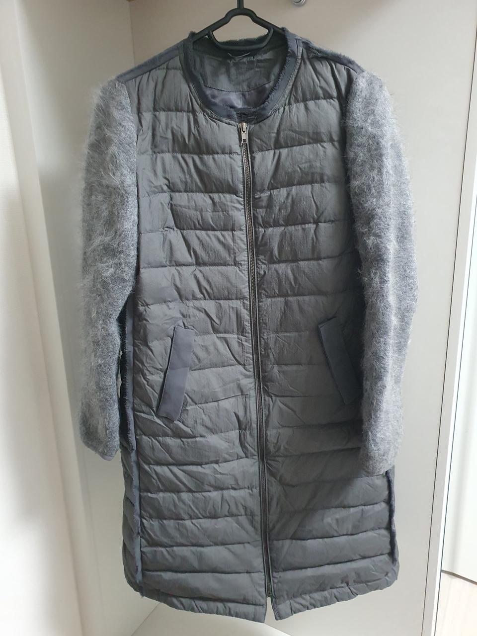 경량 덕다운롱패딩