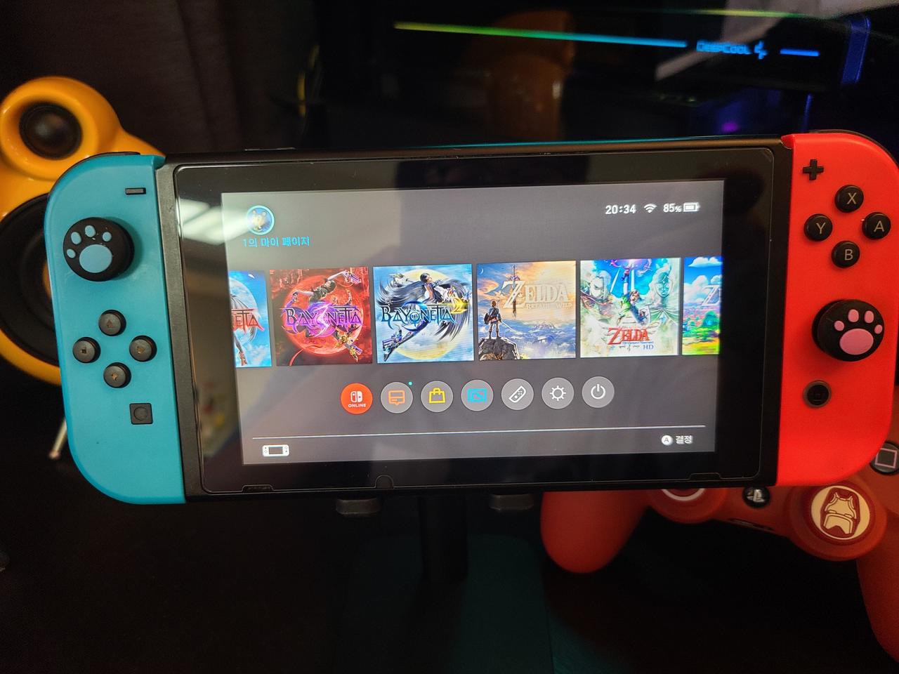 [택포]닌텐도 스위치 커펌 256g 512g