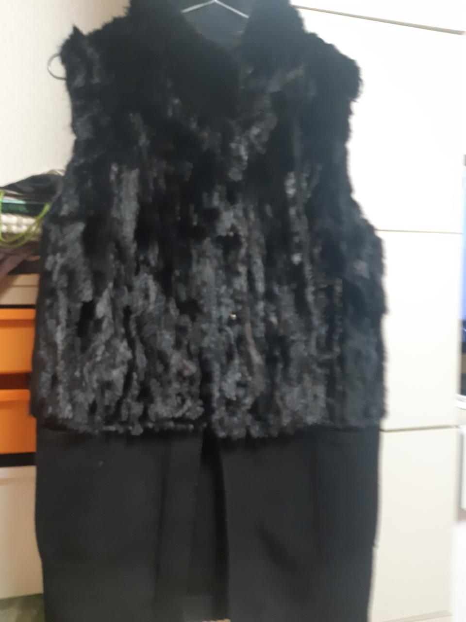 송지오 밍크조끼.55