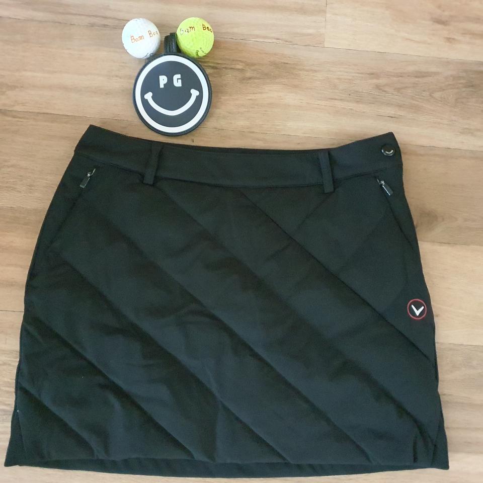 캘러웨이골프 새상품67다운방풍 기모스커트