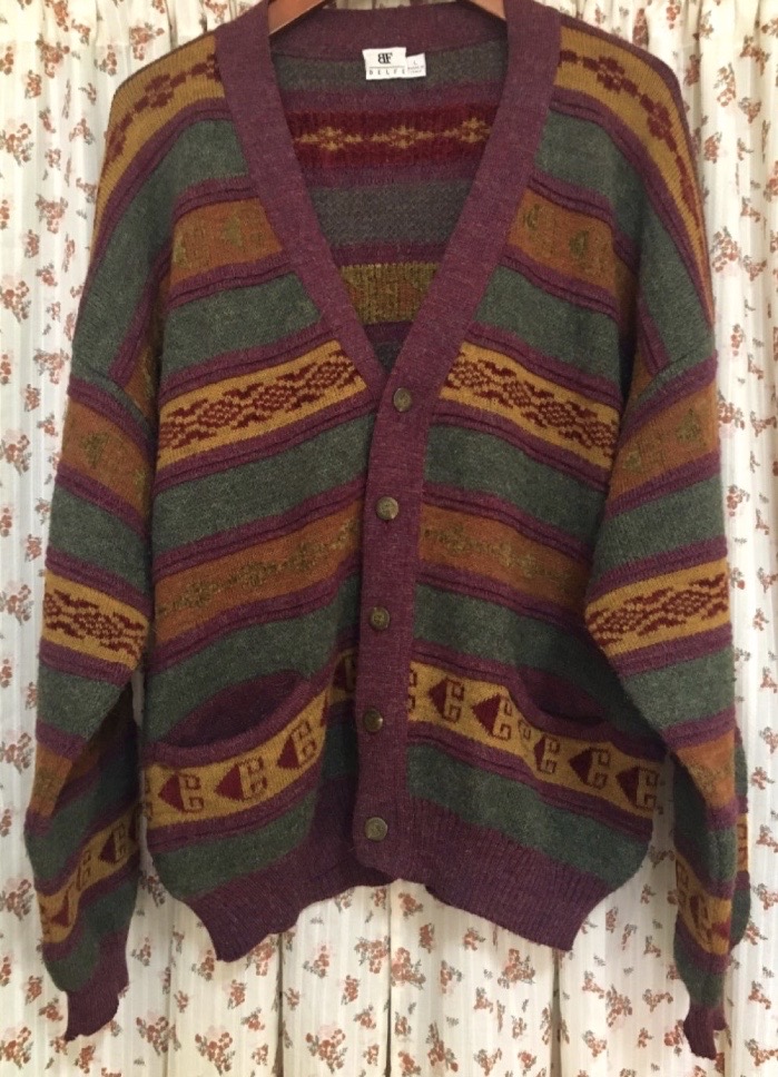 루즈핏이태수입가디건