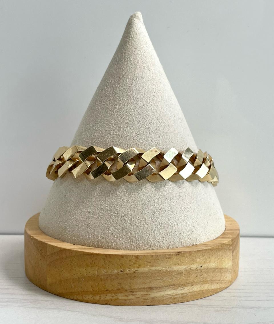 18k 팔각체인금팔찌 판매