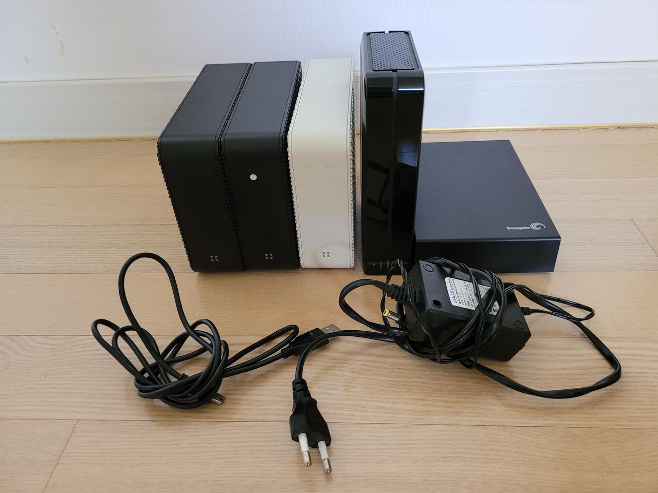 삼성, 씨게이트 외장하드(9테라) 구형 일괄판매