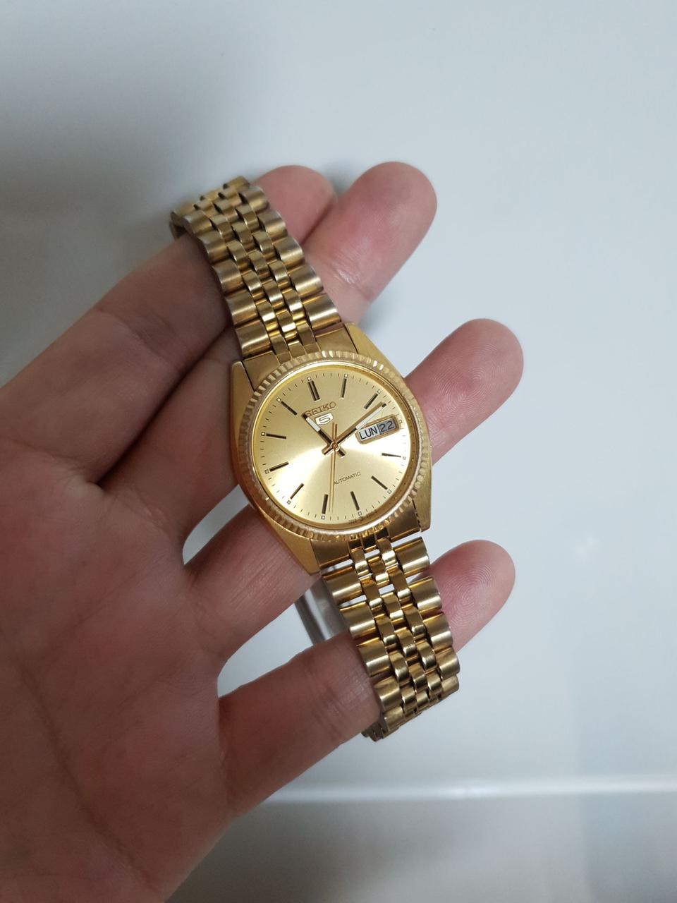 세이코 데이저스트 금장 오토메틱