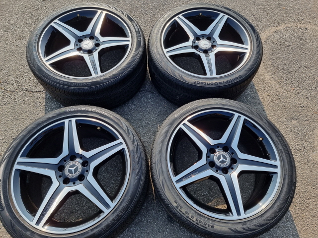 벤츠 S클래스 W221 19인치 AMG 순정 19인치 휠타이어팝니다