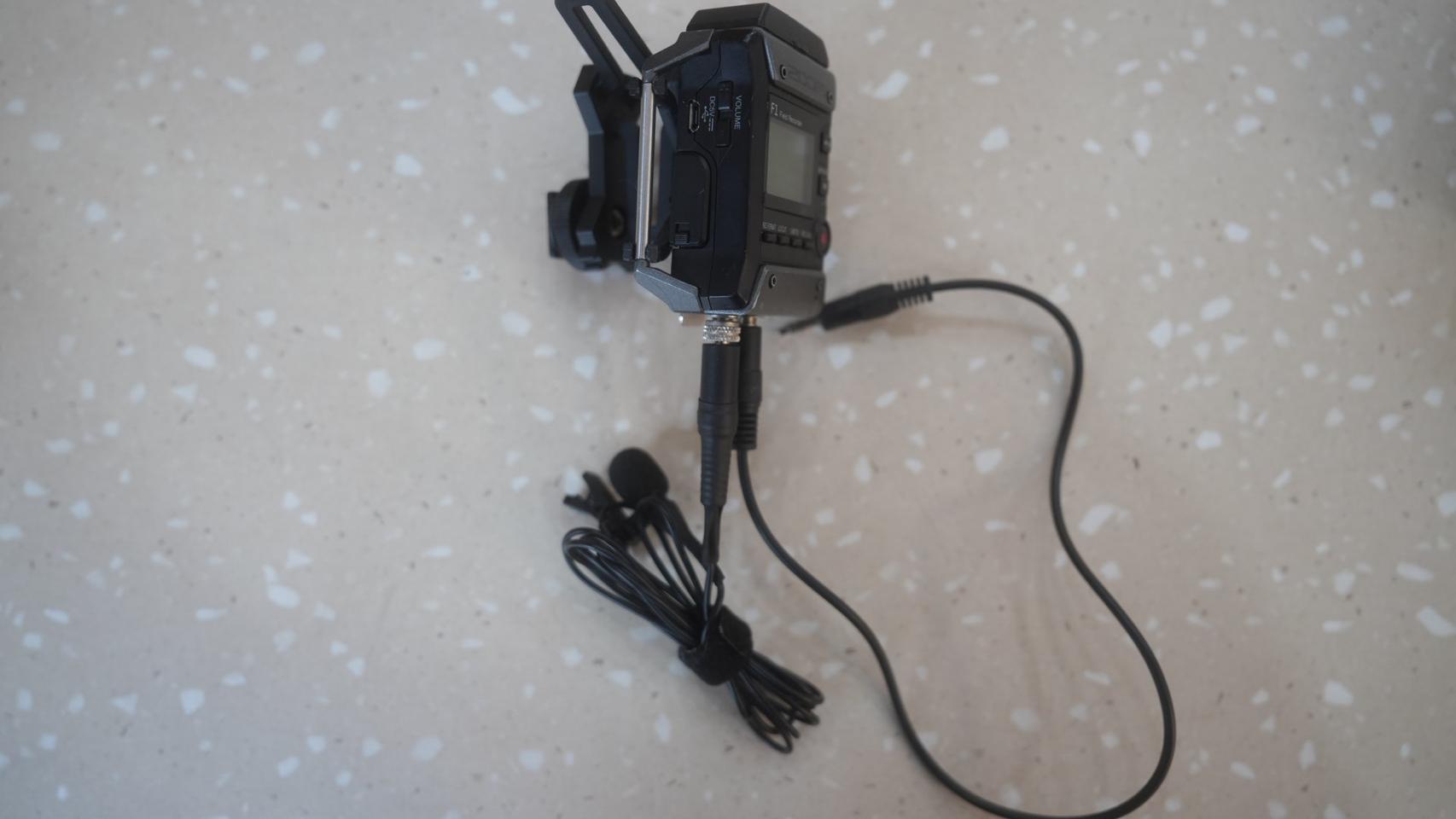 줌F1녹음기+나발리에마이크+쇼크마운트