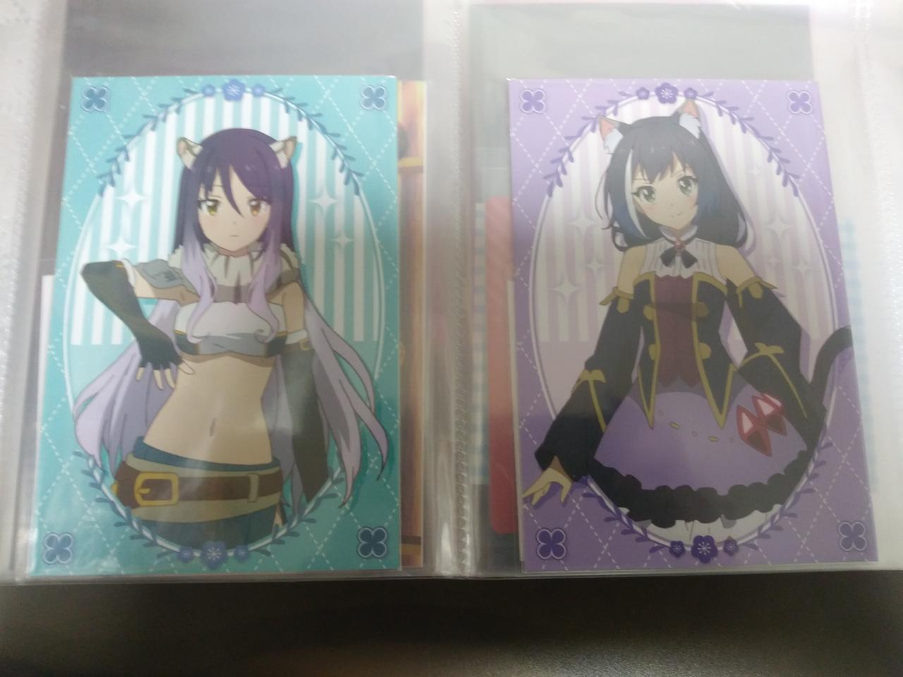 프린세스 커넥트! 시오리,캬루 포스트카드 2종 일괄