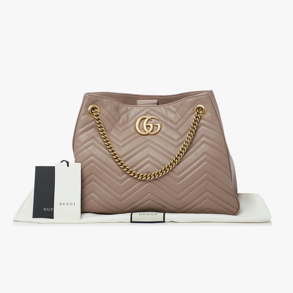 구찌 마몬트 마틀라세 숄더백 라지