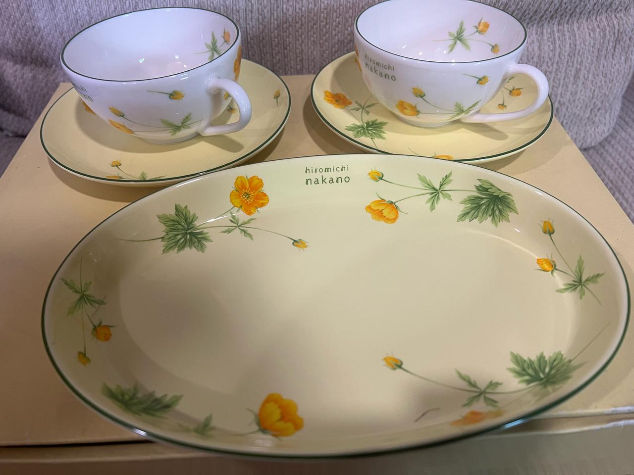 빈티지/히로미치나가노/커피잔셋트/일본산