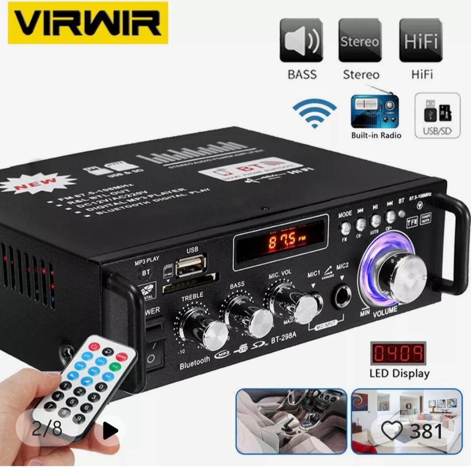 블루투스 앰프 튜너내장