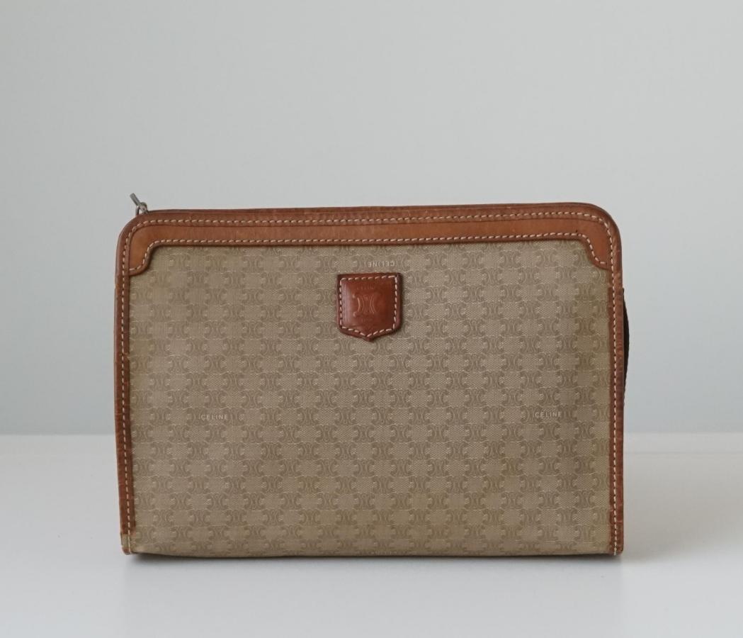 셀린느 정품 마카담 클러치 백 