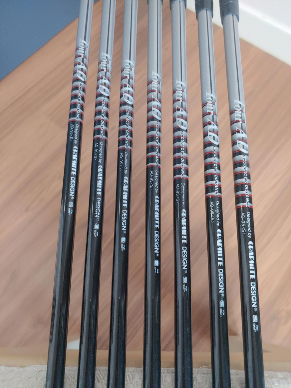 미우라기켄 아이언투어ad 95S스타그립 새제품무럽고 강한 카본 제